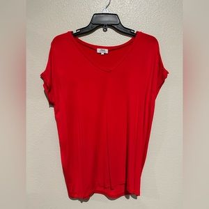 Woman’s Piko Boutique V-Neck T-Shirt Sz Small